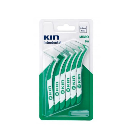 KIN Micro Interdentalbürsten 6 Stück zur Zahnzwischenraumreinigung Kosmetik