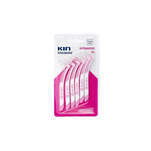 KIN Ultramicro Interdentalbürste 0,6 mm zur Zahnzwischenraumreinigung Kosmetik