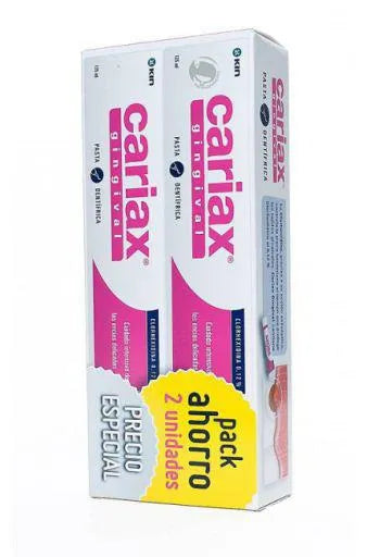 KIN Pasta Cariax Gingival 125 ml Zahnpasta 2er Pack Kosmetik