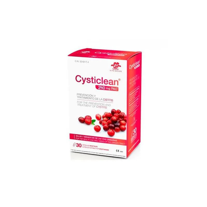 CYSTICLEAN CYSTICLEAN Cysticlean 30 Kapseln Nahrungsergänzungsmittel Kosmetik