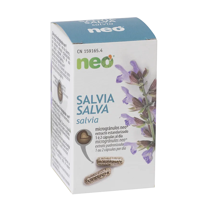 NEOVITAL NEOVITAL Salvia Neo 45 Kapseln Nahrungsergänzung Kosmetik