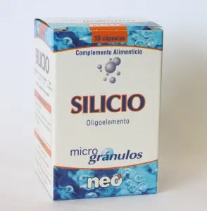 NEO NEO Microgranulos Silicio 50 Kapseln Nahrungsergänzung Kosmetik