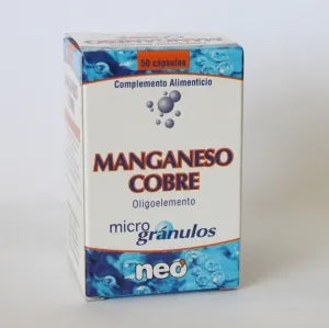 NEO Microgranulos Manganeso Cobre 50 Caps Kosmetik
