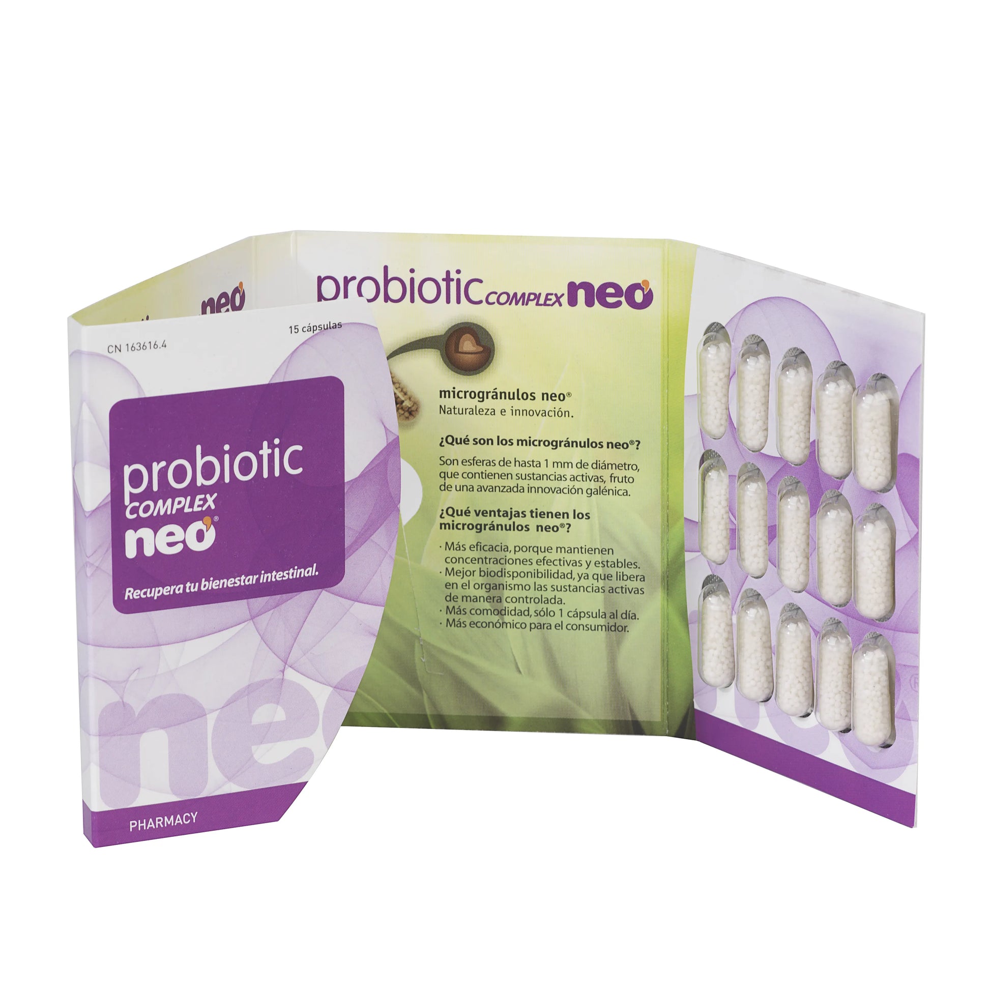 NEOVITAL NEOVITAL Neo Probiotischer Komplex 15 Kapseln Nahrungsergänzung Kosmetik