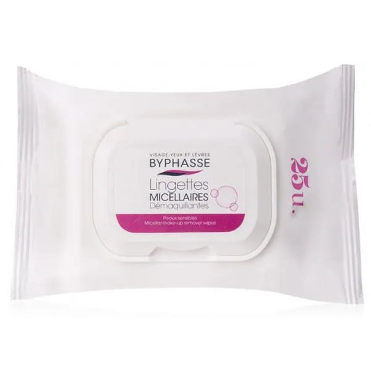 BYPHASSE BYPHASSE Mizellen Reinigungstücher 25 Stück Make-up Entferner Pads Kosmetik