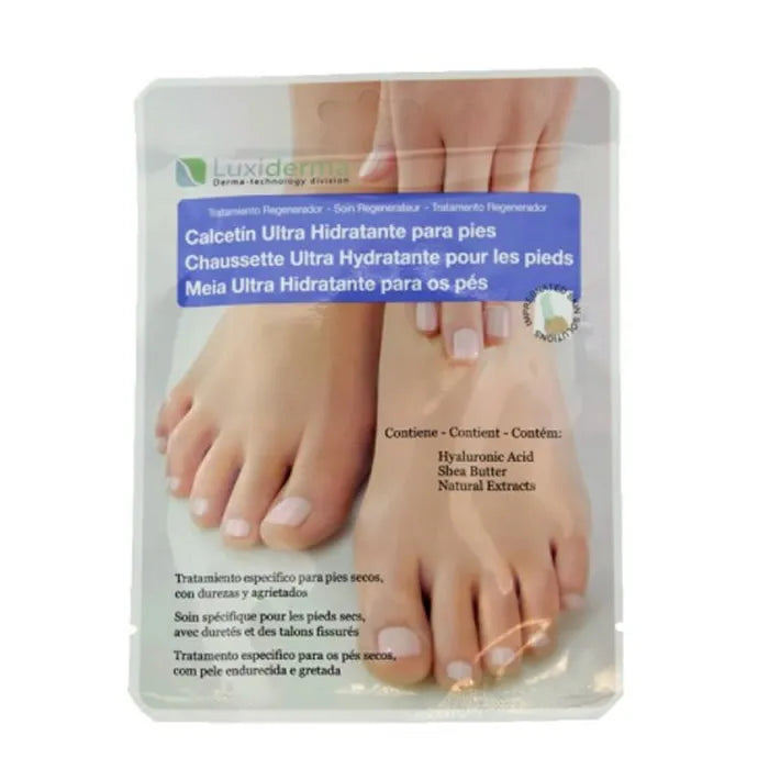 LUXIDERMA LUXIDERMA Feuchtigkeitsspendende Fußsocken 2 Stück Pflege für trockene Füße Kosmetik
