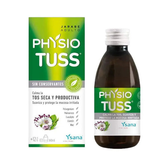 YSANA Physiotuss Sirup für Erwachsene 140 ml Kosmetik