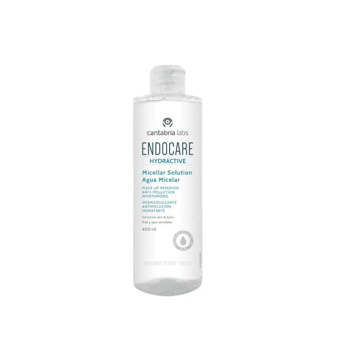 ENDOCARE ENDOCARE Hydractive Mizellares Wasser 400 ml Reinigungslösung Gesicht Kosmetik