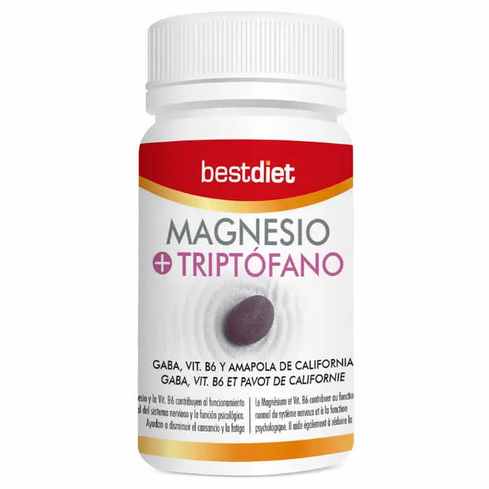 BEST DIET BEST DIET Magnesio+Triptófano 30 Kapseln Nahrungsergänzung Kosmetik