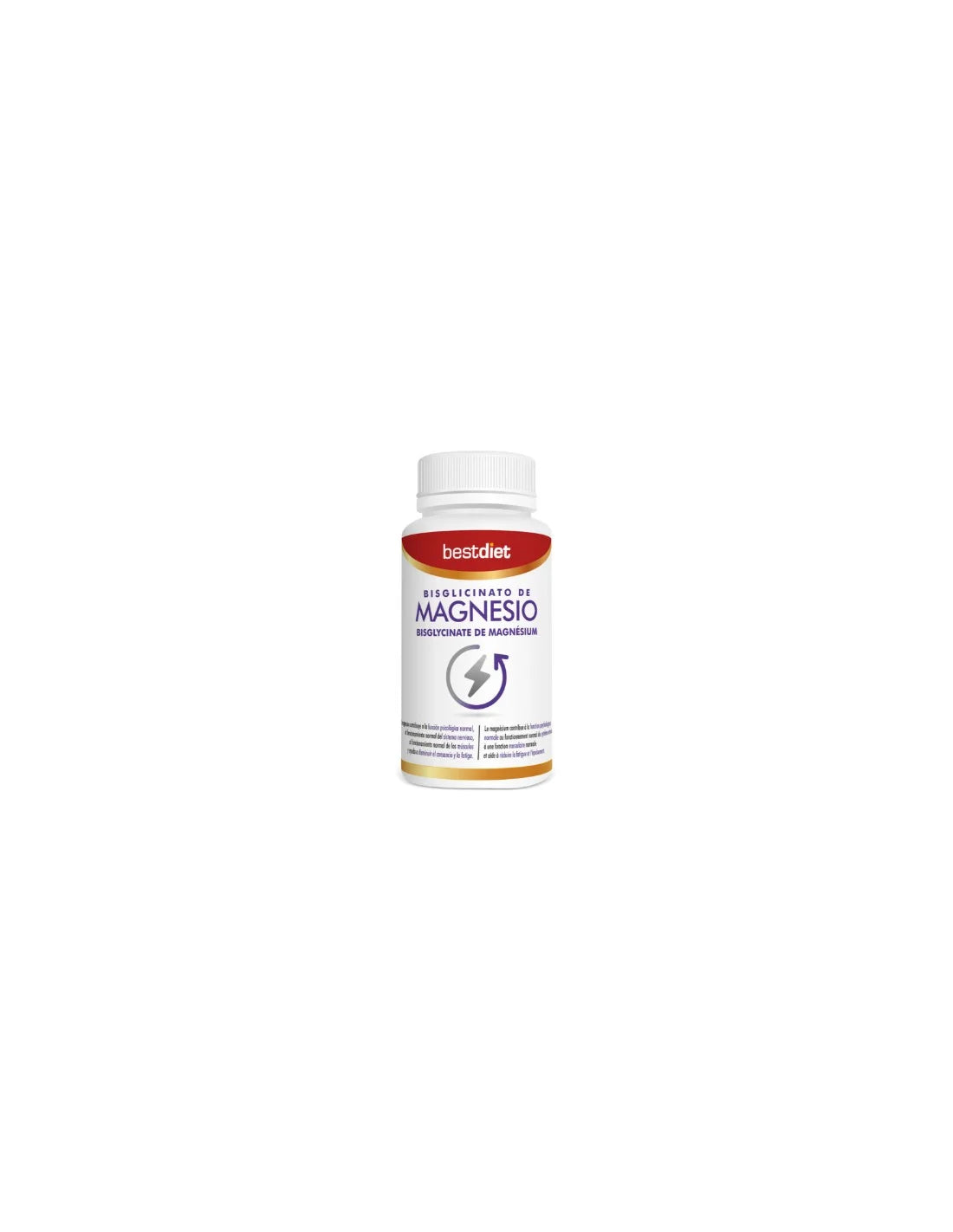 BEST DIET BEST DIET Bisglicinato de Magnesio 60 Kapseln Nahrungsergänzung Kosmetik