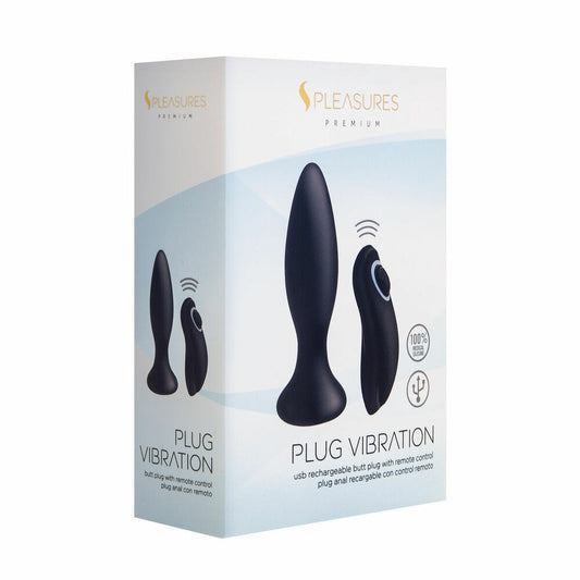 Anal Plug S Pleasures Schwarz