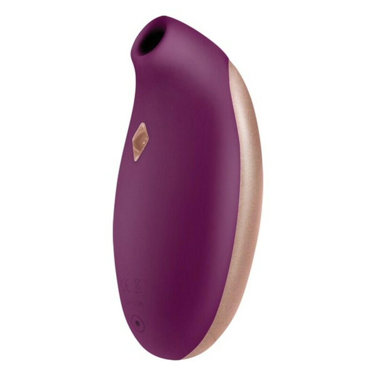 Klitoris-Sauger S Pleasures Gold Lila - Ergonomisches Design