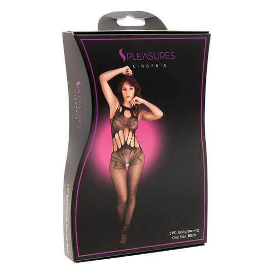 Schwarzer Body von S Pleasures - Einheitsgröße