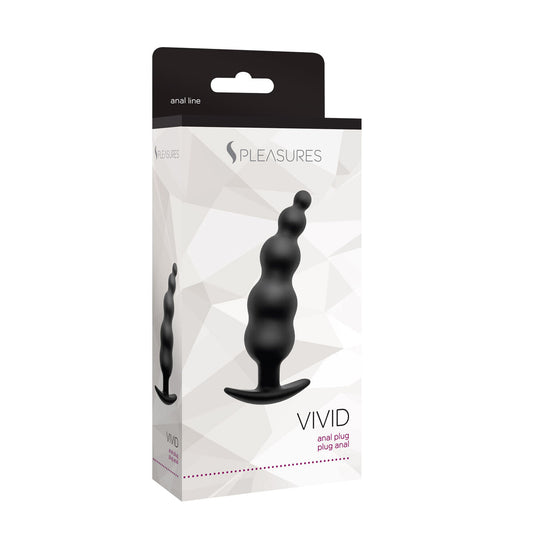 Anal Plug Vivid Schwarz von S Pleasures