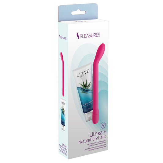 Ergonomische Massagevorrichtung in Rosa von S Pleasures