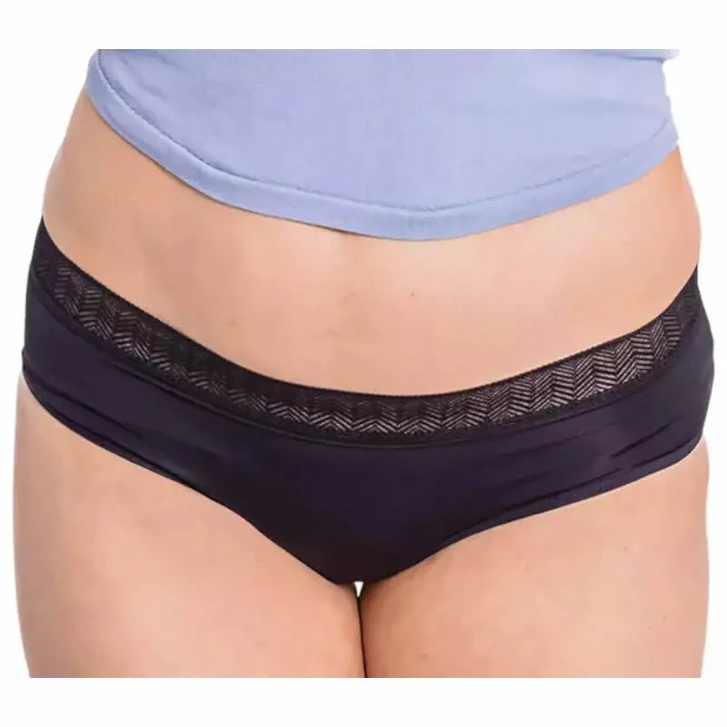 ENNA ENNA Hipster Menstruationshöschen Schwarz Abundant Flow T-S für Abend Kosmetik