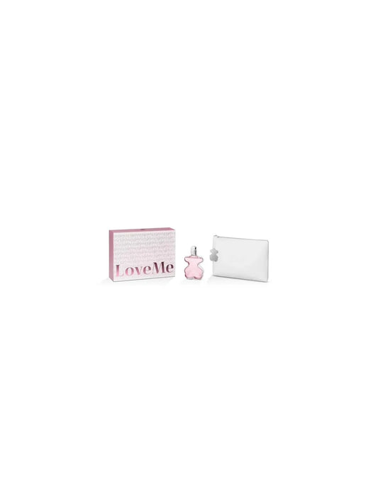 TOUS TOUS Love Me Eau de Parfum 90 ml mit Kosmetiktasche Geschenkset Cof25
