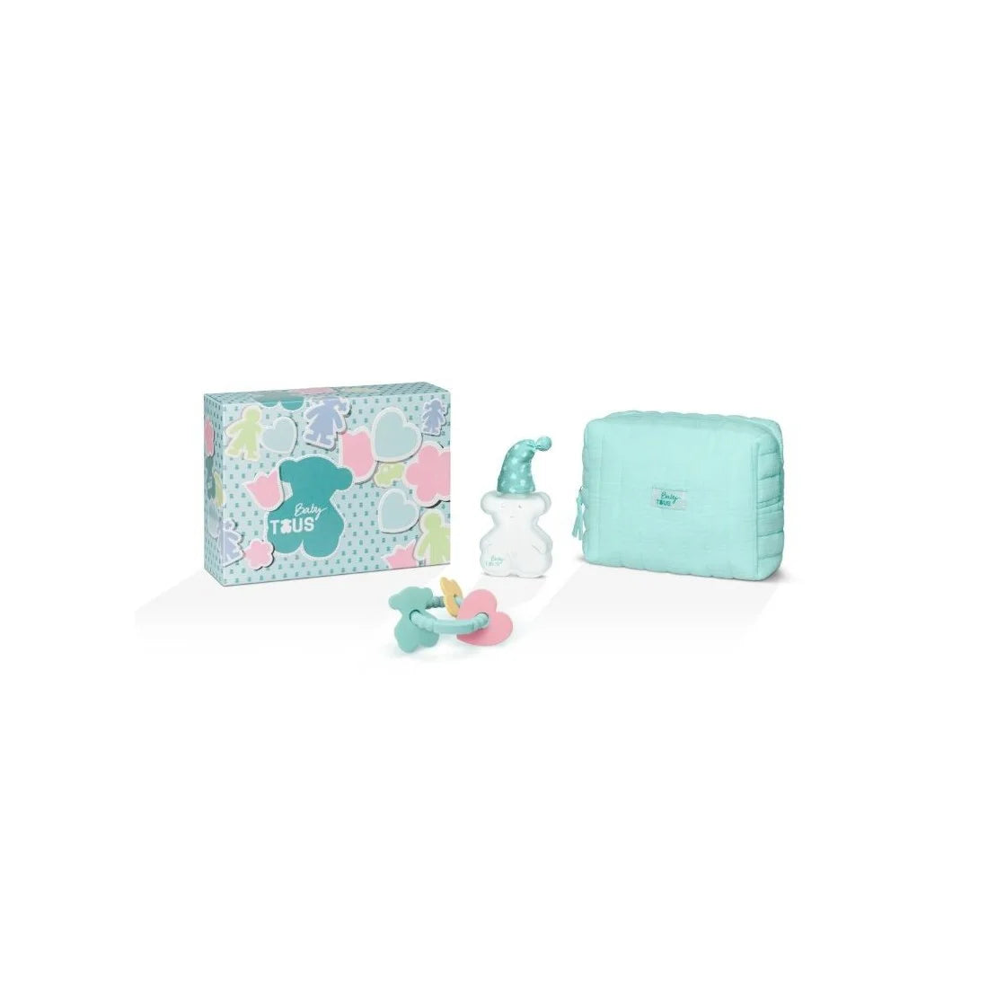 TOUS TOUS Baby Tous Eau de Cologne Spray 100 ml mit Neceser und Mordedor Set Kosmetik