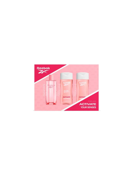 REEBOK REEBOK Activate Ella Set 100 ml Body Lotion 250 ml Gel 250 ml Kosmetik