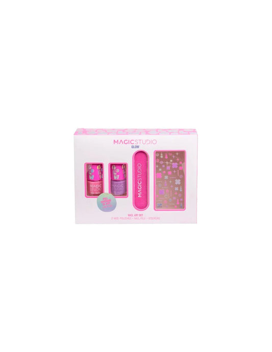 MAGIC STUDIO POWERFUL COSMETICS MAGIC STUDIO POWERFUL COSMETICS Glow Nail Art Set Nageldesign Set Make-up