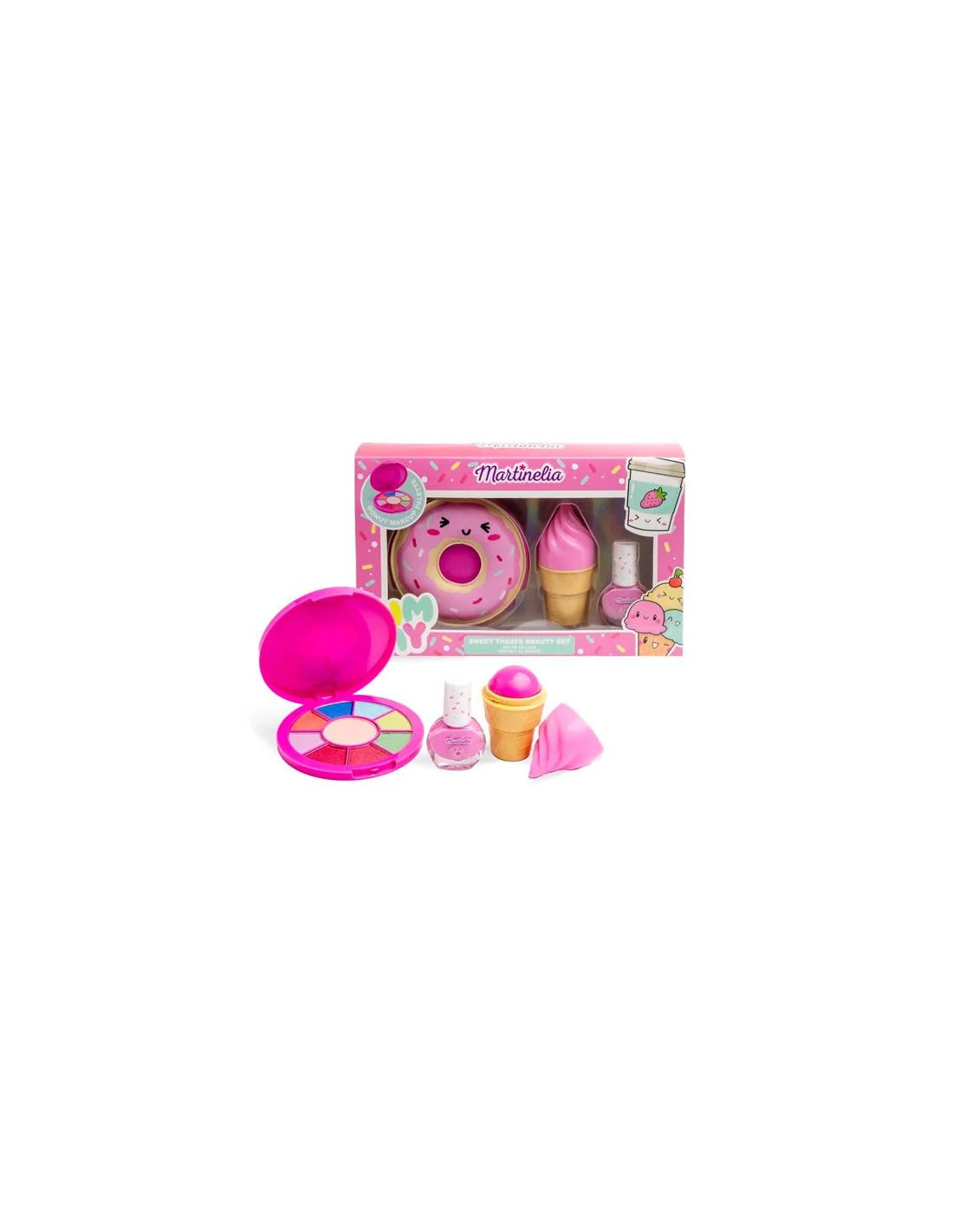 MARTINELIA MARTINELIA Donut Paleta Sombras Balsamo Esmalt Kosmetik Set