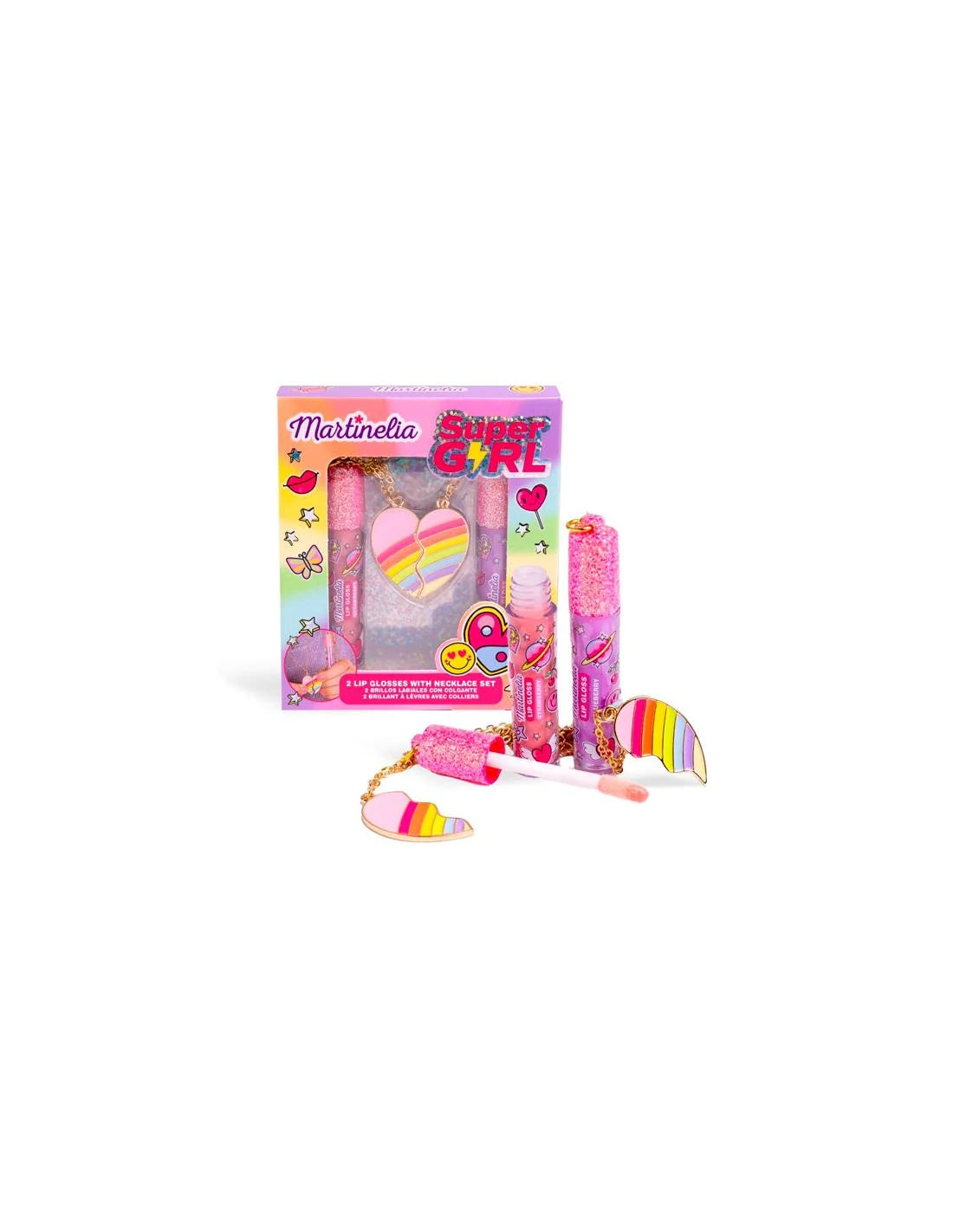 MARTINELIA MARTINELIA Super Girl Shine Halsketten Set Schmuckset Kosmetik