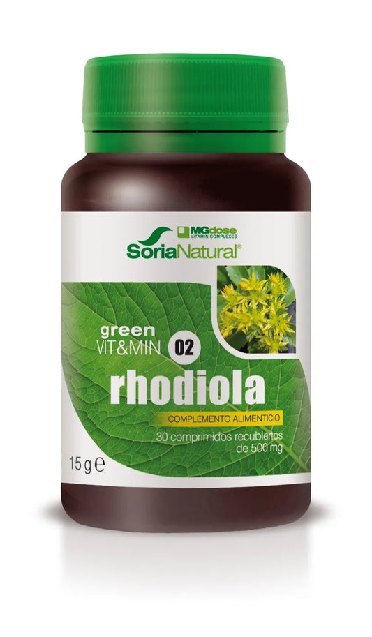 MGDOSE MGDOSE Rhodiola 500 mg 30 Tabletten Nahrungsergänzung Kosmetik
