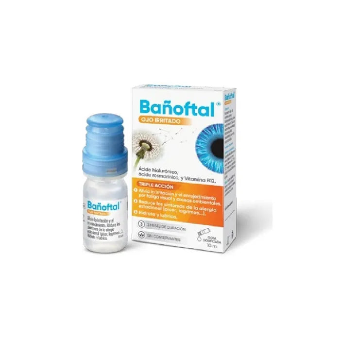 BAÑOFTAL Bañoftal Irritierte Augen Triple Action 10ml