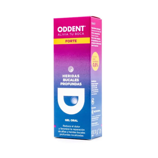 Oddent Forte Oral Gel Deep Mouth Wounds 8 ml