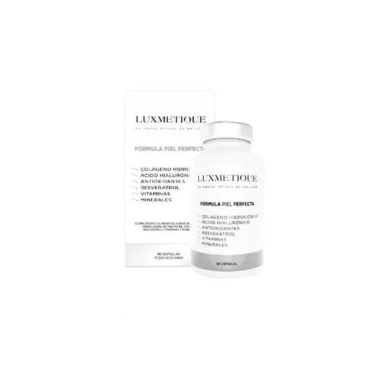 LUXMETIQUE Perfect Skin Formula 90 Kapseln Hautpflege Nahrungsergänzung Kosmetik