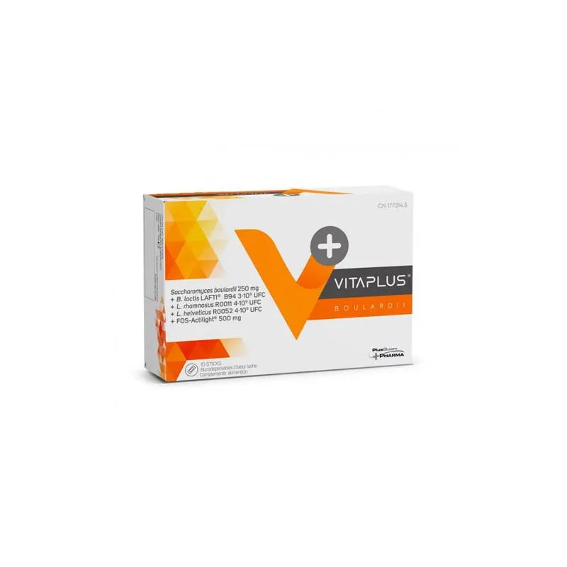 VITAPLUS VITAPLUS Boulardii Sabor Leche 10 Sticks Kosmetikprodukt