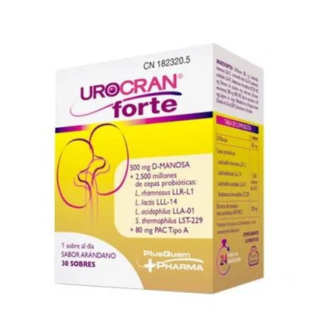 PUSQUAMPHARMA PUSQUAMPHARMA Urocran Forte 30 Beutel Kosmetikprodukt