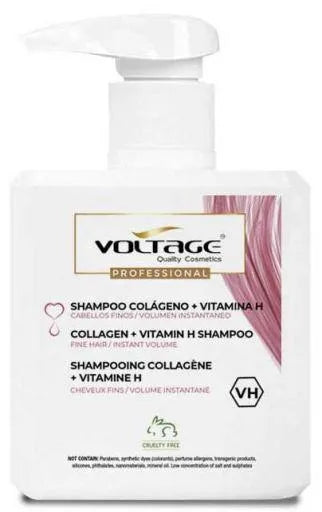 VOLTAGE COSMETICS VOLTAGE COSMETICS Colágeno Vitamina H Shampoo 500 ml Make-up