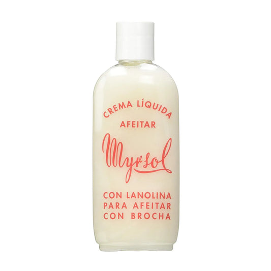 EUROSTIL Myrsol Crema Liquida Afeitar mit Lanolin 200 ml Rasiercreme Kosmetik