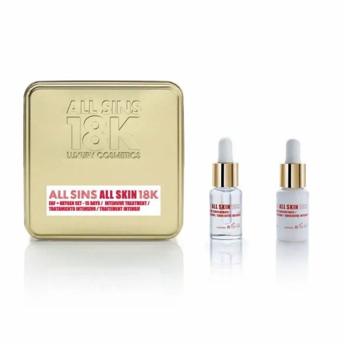 ALL SINS 18K ALL SINS 18K All Skin Efg Oxygen 15 Tage Intensiv Behandlung Set 2 Artikel Kosmetik