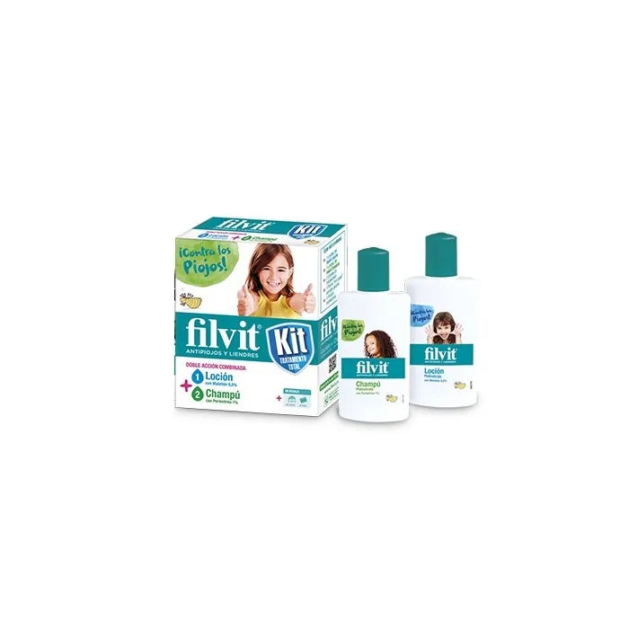 FILVIT FILVIT Anti Lice Lotion 100 ml Set 2 Stück Kopflaus Lotion Bodylotion