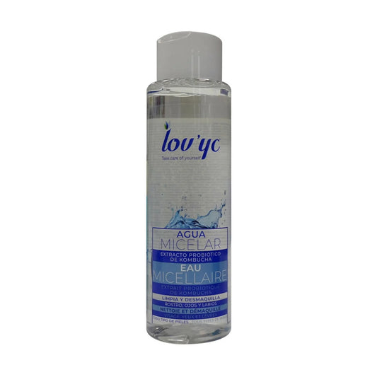 LOVYC Probiotico Kombucha Mizellares Wasser für Gesicht, Augen und Lippen 500 ml Kosmetik