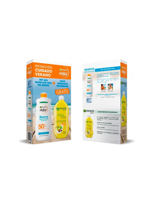 DELIAL Leche Sonnencreme LSF 50 400 ml Sensitiv After Sun 100 ml Kosmetik