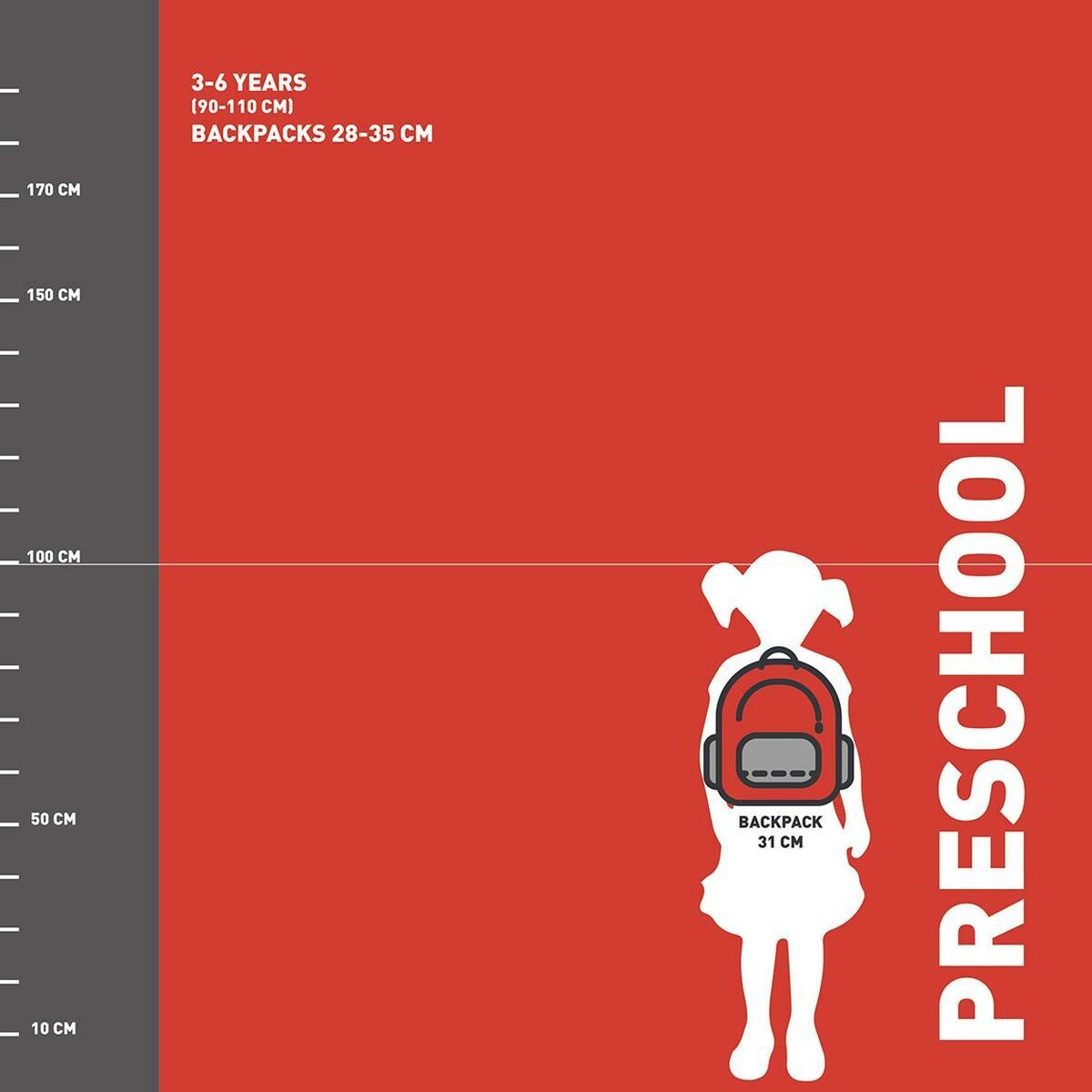 Mickey Mouse Kinderrucksack 3D Mickey Mouse Rot