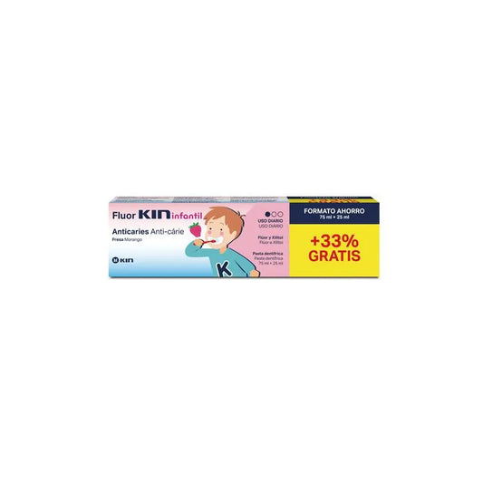 Kind Reisebürste Zahnpasta 100 ml