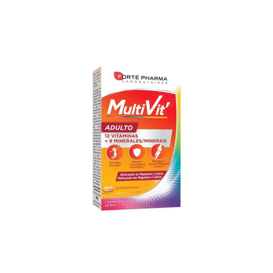 FORTÉ PHARMA Energy Multivitamin Komplex für Erwachsene 28 Tabletten Kosmetik
