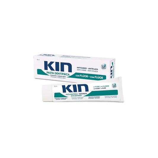 KIN Zahnpasta mit Fluorid und Aloe Vera 50 ml