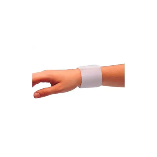CORYSAN Klettverschluss-Armband Weiß 1 Stück für Kosmetikanwendungen