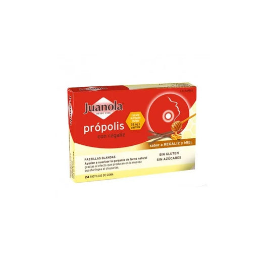 JUANOLA Propolis und Lakritz Soft Tabs 24 Stück Kosmetik