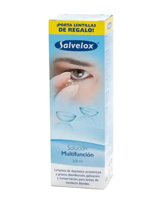 SALVELOX Lösung Multifunktion für Kontaktlinsen Lentillas Kosmetik