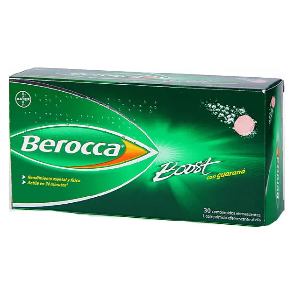 BEROCCA BEROCCA Boost Brausetabletten Guarana 30 Stück Kosmetik