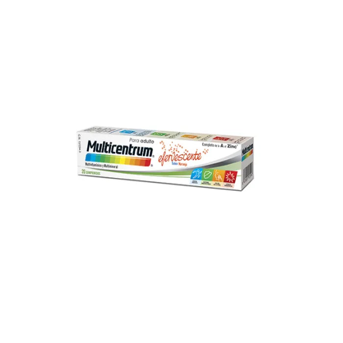 MULTICENTRUM MULTICENTRUM Brausetabletten Orange Geschmack 20 Stück Kosmetik