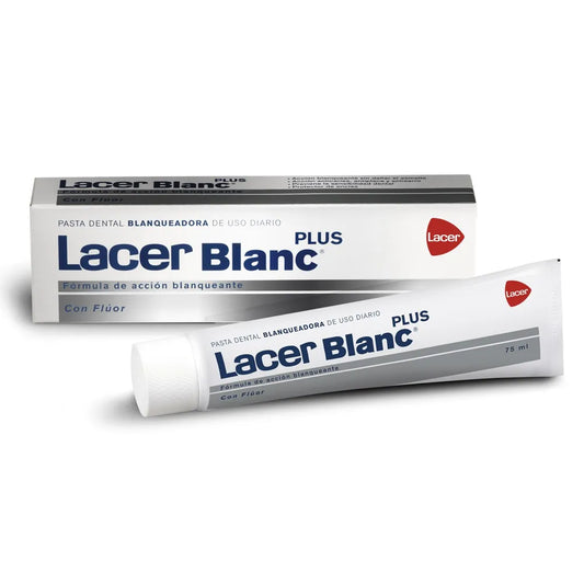 Lacer Blanc Plus Aufhellende Zahnpasta Citrus 75 ml