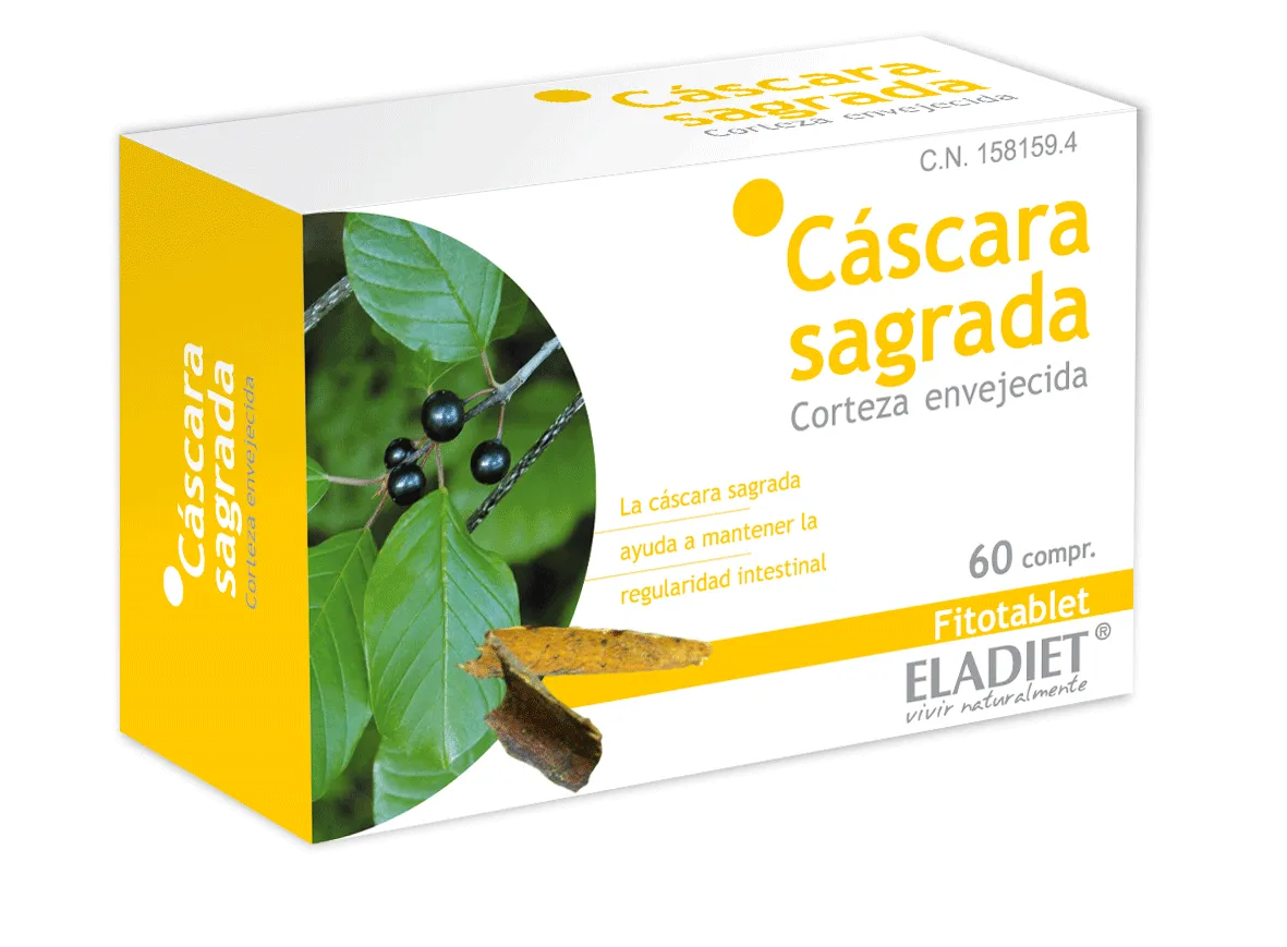 ELADIET ELADIET Cascara Sagrada 300 mg 60 Tabletten Nahrungsergänzung Kosmetik
