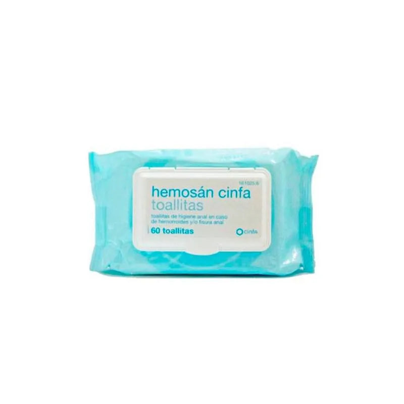 CINFA CINFA Hemosán Reinigungstücher 60 Stück Kosmetik